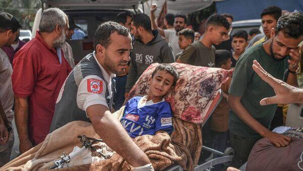 Coveney accuses international community of turning its back on the children of Gaza